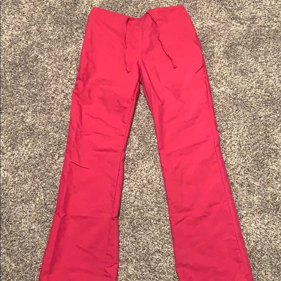 Pink Scrub Pants - Picture 1 of 4